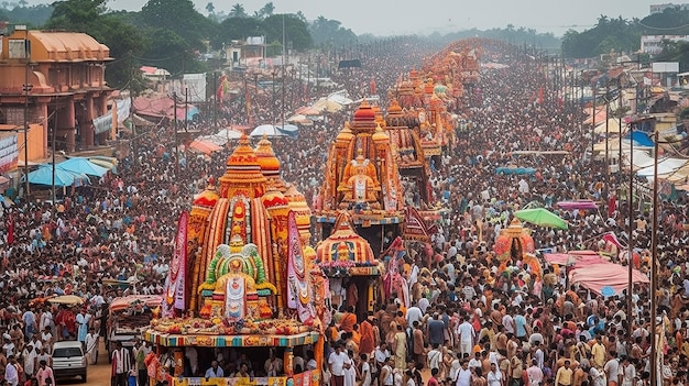 Ratha Yatra 생성 Ai의 그림