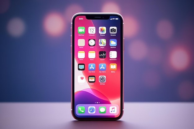 illustration of real iphone 11