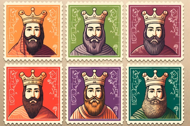 illustration of seals of the wise men