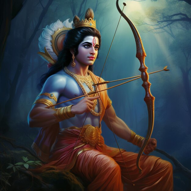 illustration of Share your most cherished images of Lord Rama