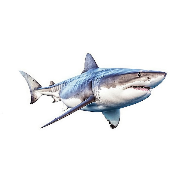 An illustration of a shark