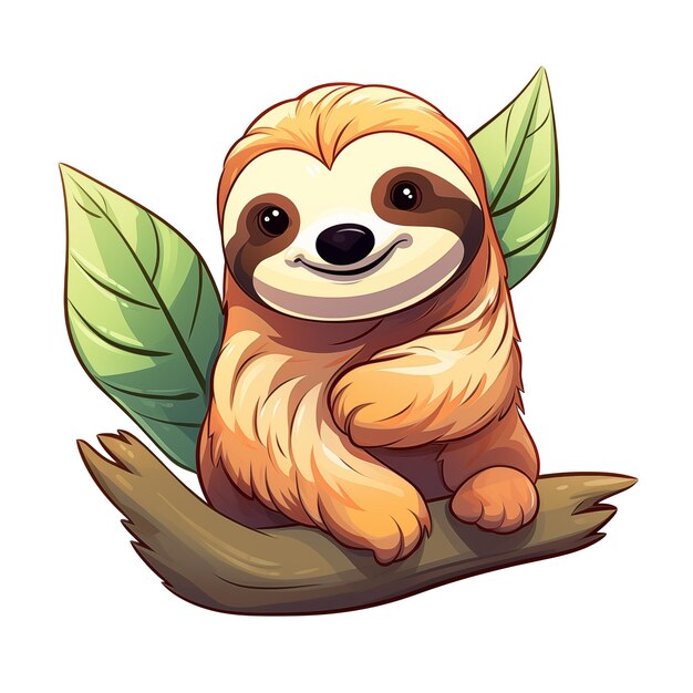 illustration of a sloth