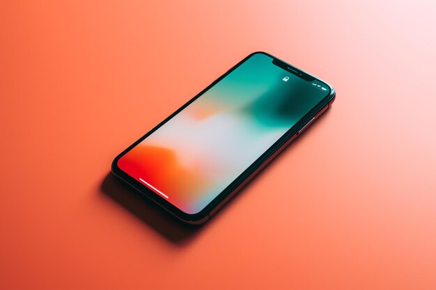 an illustration of smartphone screen minimalist