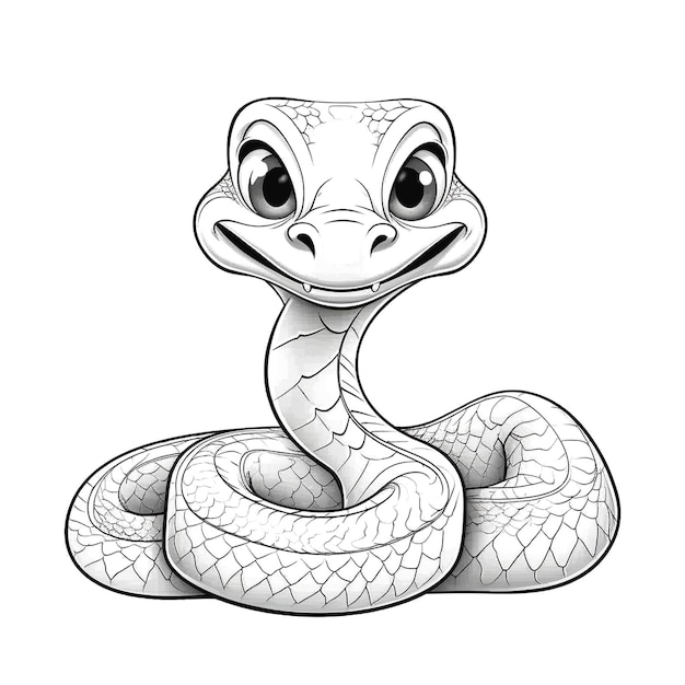 Photo illustration of snake