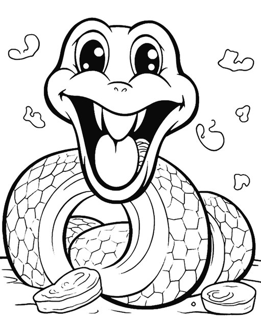 illustration of snake