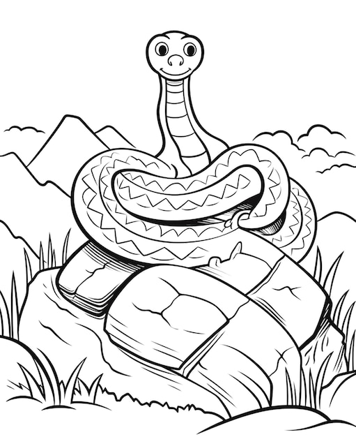 illustration of snake