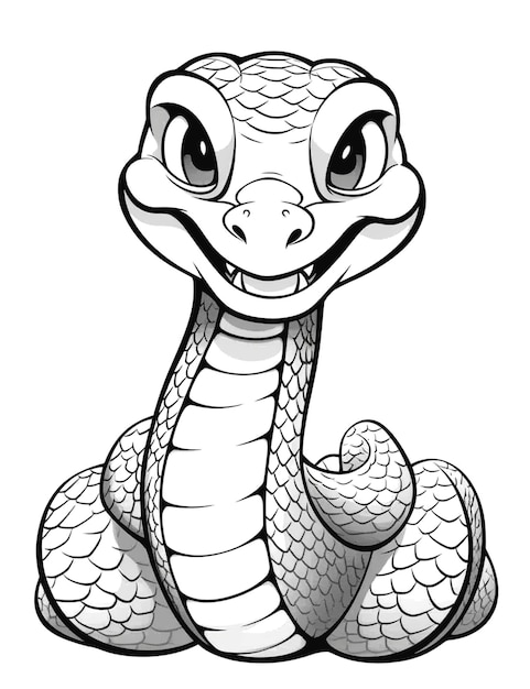 illustration of snake