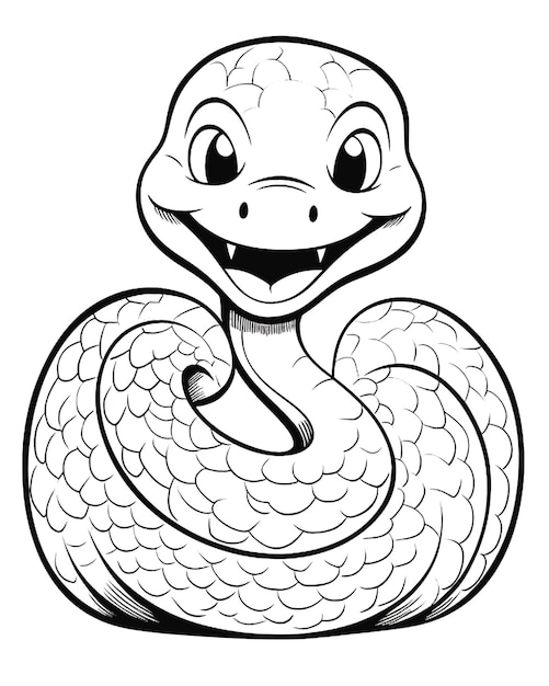 illustration of snake