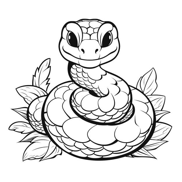 Cobra para Colorir 2  Snake coloring pages, Frog coloring pages