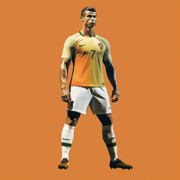 illustration of soccer player Cristiano Ronaldo