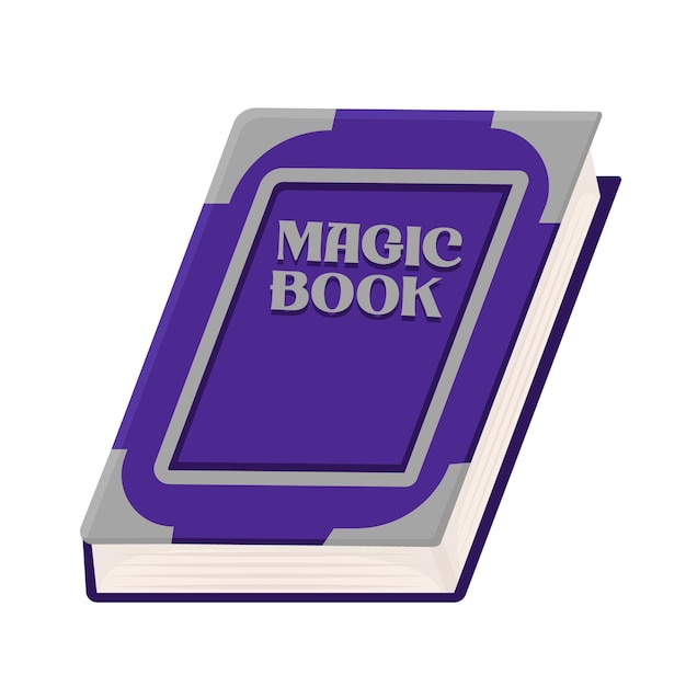 Illustration of spellbook