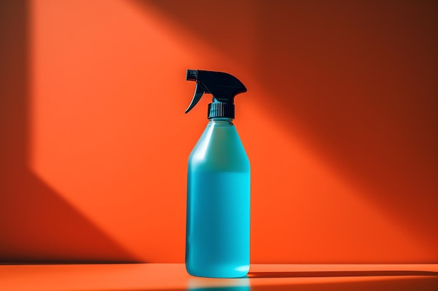 An illustration of spray bottle