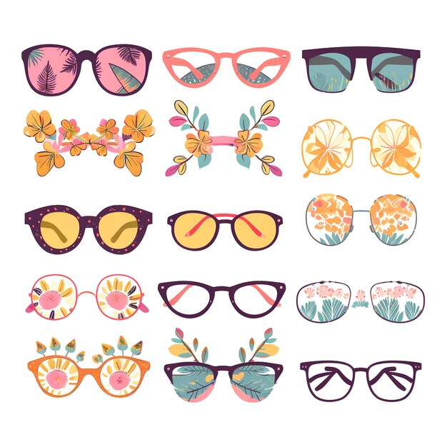 illustration of sunglasses