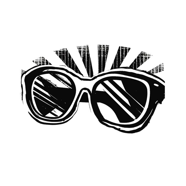 Photo illustration of sunglasses