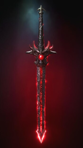 Photo illustration of sword