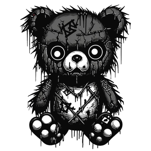 illustration of teddy bear