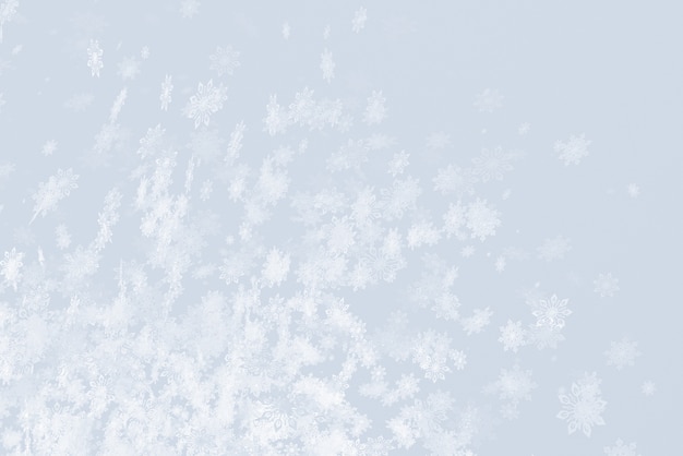 Photo illustration on the theme of the new year snowfall 3d illustration