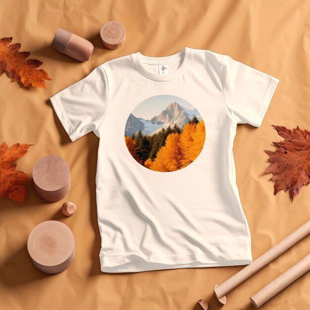 Photo illustration of tshirt