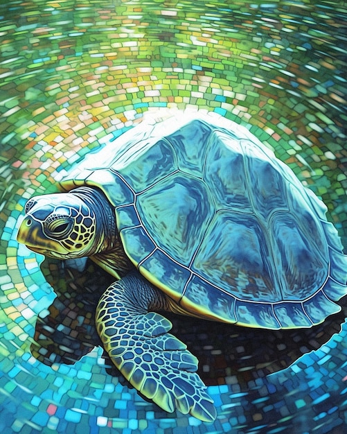 illustration of turtle