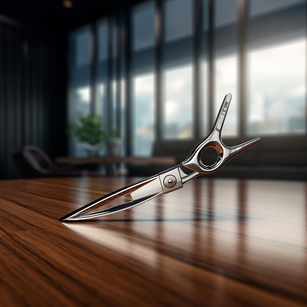 illustration of ultra realistic 4k image of scissor