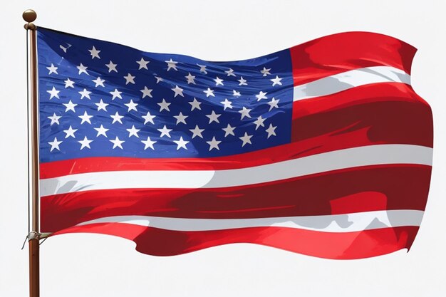 Photo illustration of usa flag