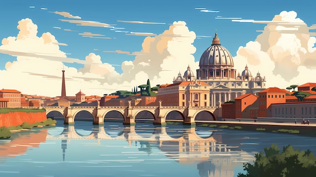 Иллюстрация Ватикана