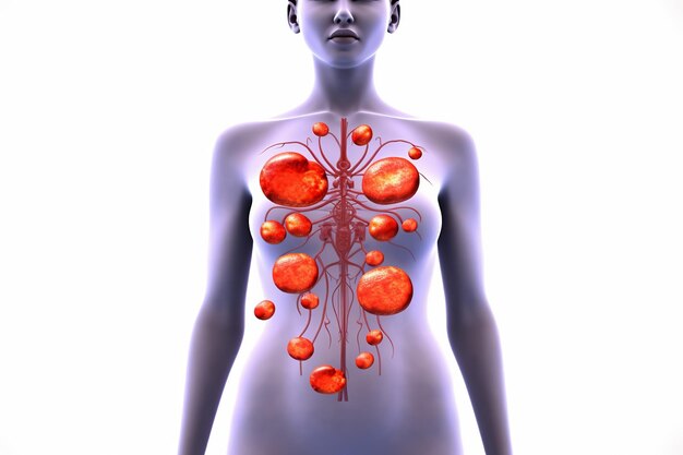 Photo illustration of woman having back pain urinary system generative ai
