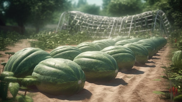 Illustration of World Melon Day