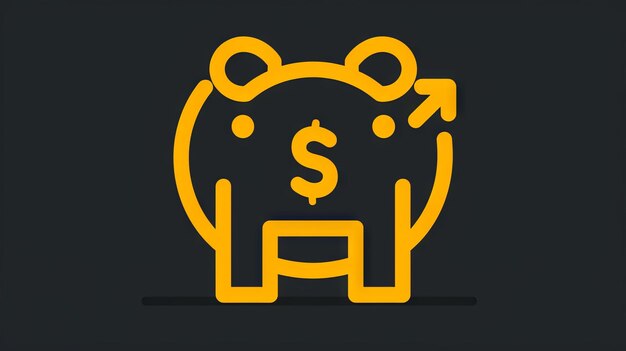 Photo illustration of a yellow piggy bank with a dollar sign