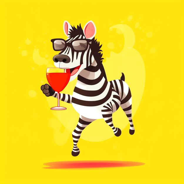 Foto illustrazione della zebra