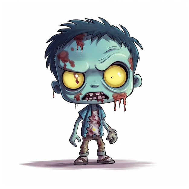 Illustration of zombie