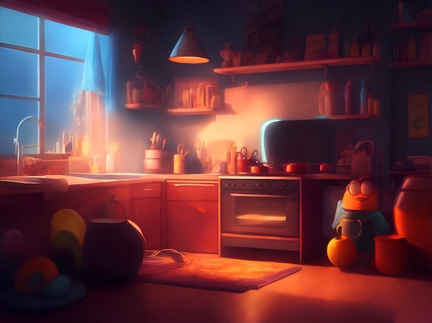 Illustrationofkitchen