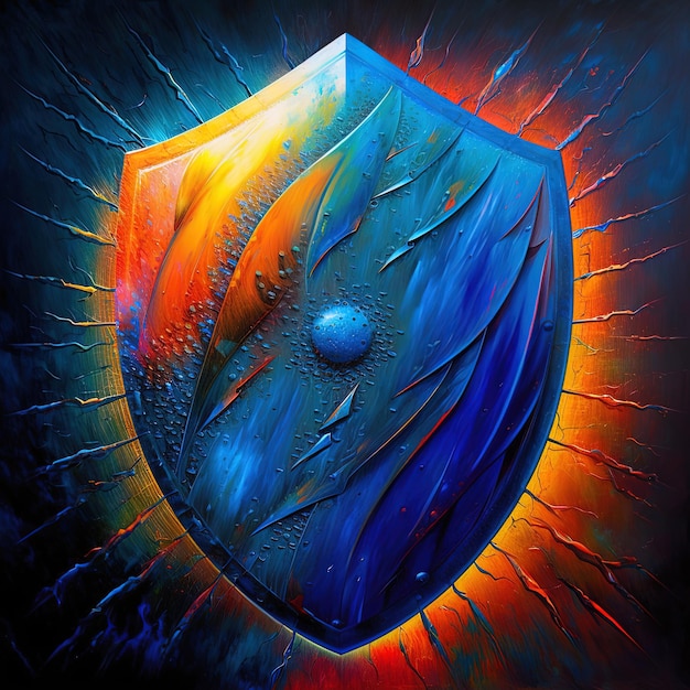 Illustrations of shield protection