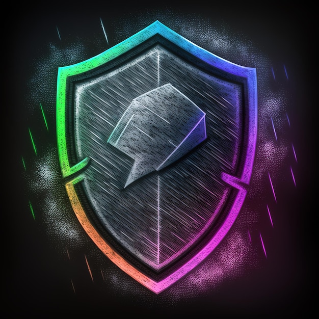 Photo illustrations of shield protection