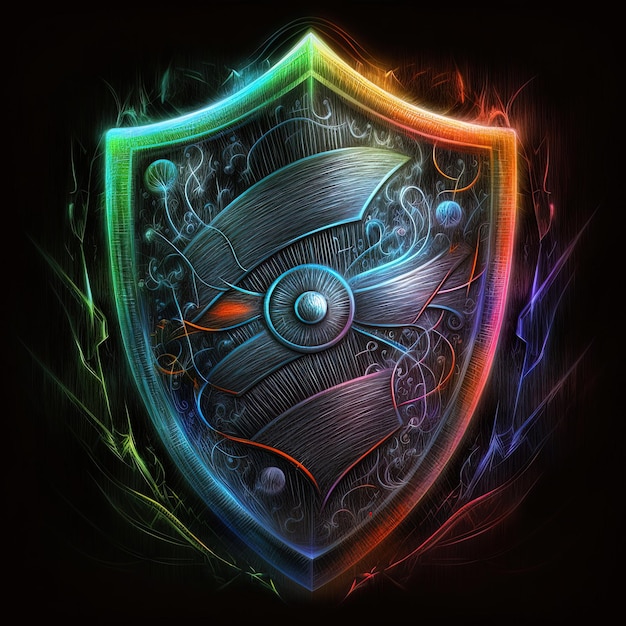 Illustrations of shield protection