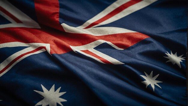 Image of the Australian flag and decorations 8