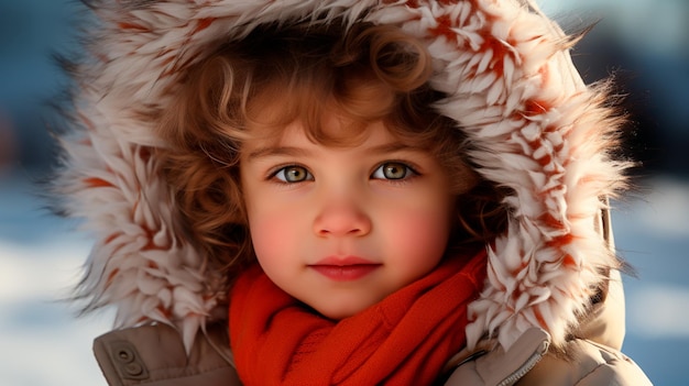 image of a beautiful little boy with angelic face