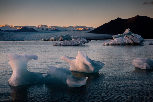 Image of beautiful nature in iceland