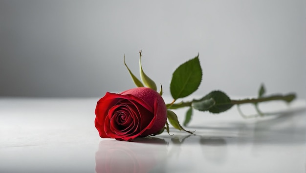 Image of a beautiful red rose 14