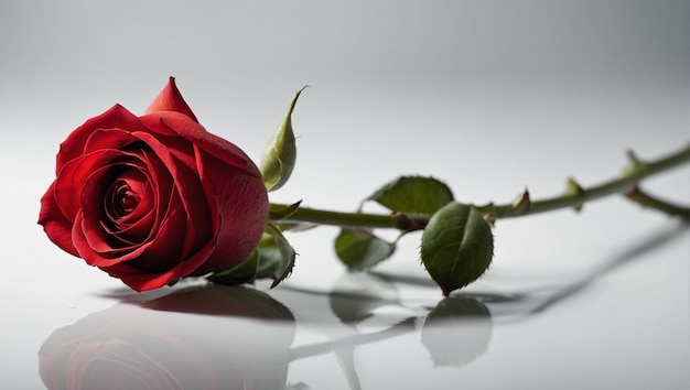 Image of a beautiful red rose 22