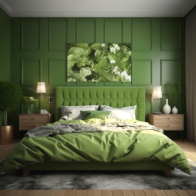 image of a bedroom interior
