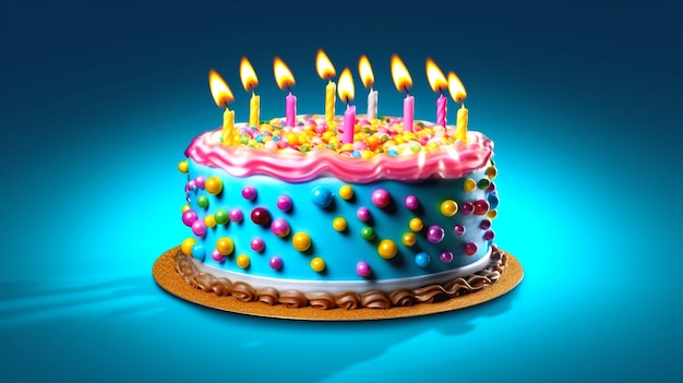 Image of birthday cake