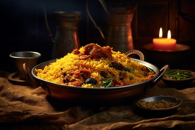 Photo an image of biryani