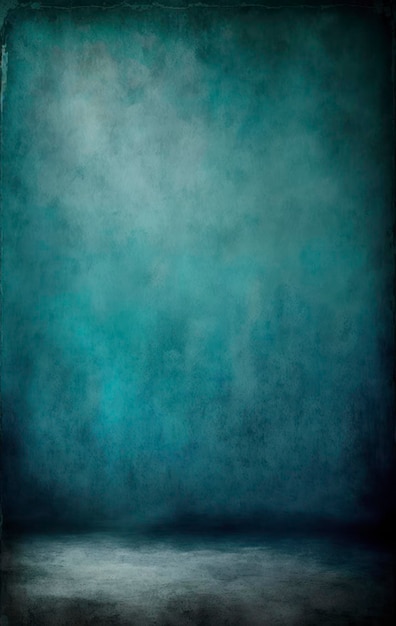 ダークアクアマリンとグレーの壮大な背景のスタイルの青色の背景の画像
