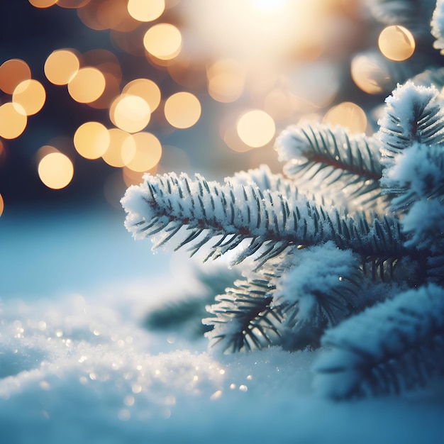 Premium AI Image | Image of Blurred Bokeh Background Image of Frosted ...