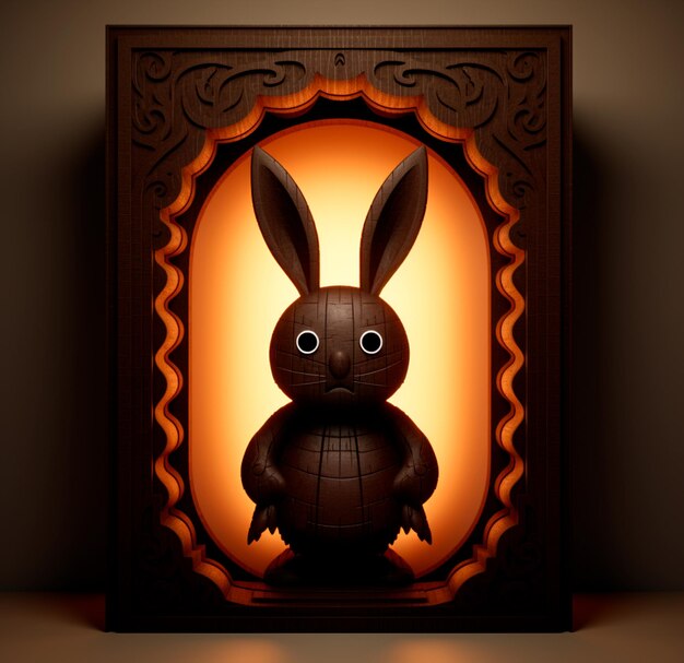 Image of a chocolate bunny