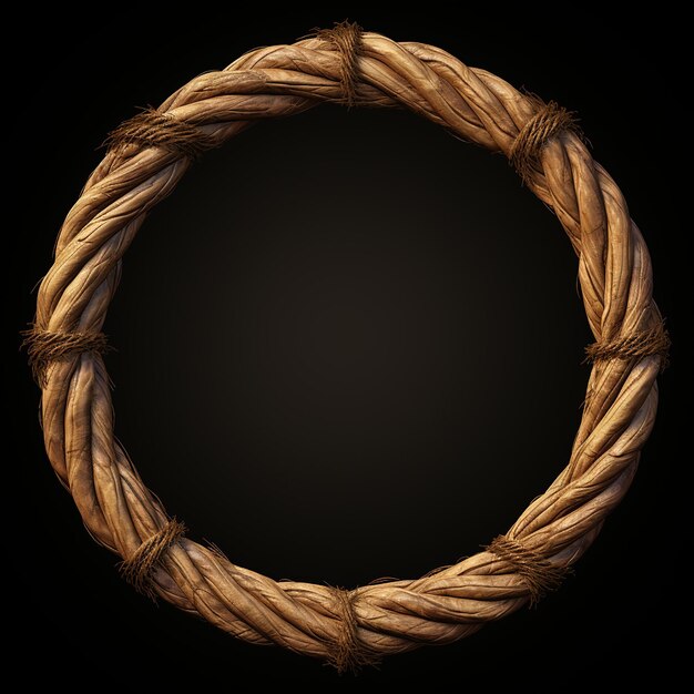 Photo image of a circle string