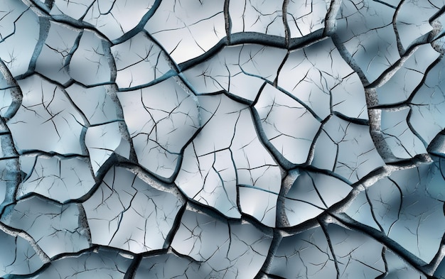 image of a cracked white wall