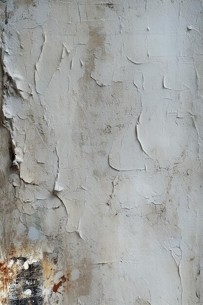 image of a cracked white wall