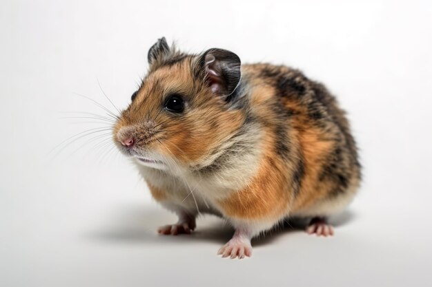 Image of cute guinea pig Animals Pet illustration Generative AI